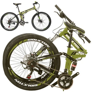 Folding Mountain Bike 26 inch Wheel 16 inch Frame for Young Boys and Girls Youth - Picture 1 of 40