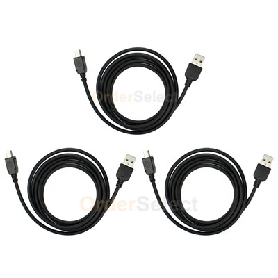 3 NEW HOT! 3FT USB A to Mini B Printer Scanner Camera Cable Cord (U2A1-MNB-3PK) - Image 1 of 4