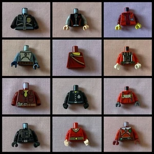 LEGO Spare Parts 973 MINIFIG DECORATED TORSO - Choose Item - Picture 1 of 13