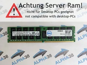 16 GB RDIMM ECC Reg DDR4-2133 Dell Precision Workstations T5810 Server RAM - Bild 1 von 1
