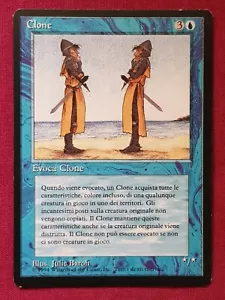 Magic The Gathering ITALIAN REVISED FBB CLONE blue card MTG - Picture 1 of 2