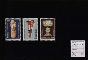Europa postfris 1976 MNH Cyprus 435-437 - Cept / Handwerkkunst / Art - Picture 1 of 1