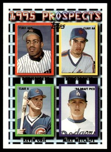 1995 TOPPS RAY HOLBERT/REY ORDONEZ/KEVIN ORIE/MIKE METCALFE RC SAN DIEGO