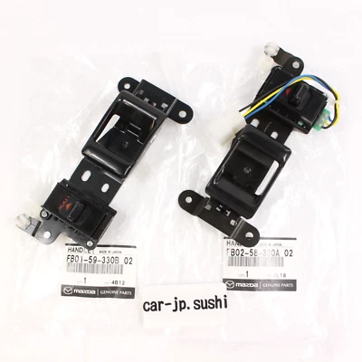 Juego de interruptor de bloqueo de manija de puerta interior RHD genuino 86-91 RX-7 FC3S ' RHD Foto 1 de 4