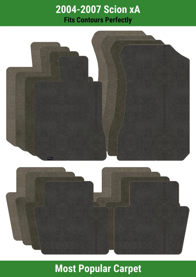 Alfombrillas Lloyd Ultimat fila delantera y trasera para Scion xA 2004-2007  Foto 1 de 4