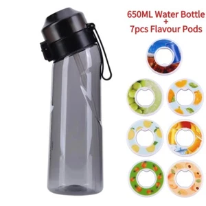 Trinkflasche 650 ml BPA frei Flasche Sport Wasser mit 7 Geschmacksrichtungen - Bild 1 von 12