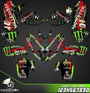 polaris predator 500 graphics decals stickers full kit atv wrap quad predator500 - Picture 1 of 1