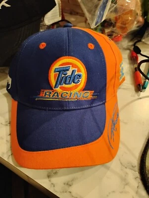 Винтажная бейсболка 90-х Tide Racing Downy Driver No32 с застежкой сзади Ricky Craven новая из старых запасов - Изображение 1 из 4