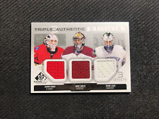 2014-15 SP GAME USED SMITH/LACK/RAMO AUTHENTIC FABRICS TRIPLE JERSEY #AF3-GK