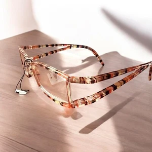 Fushida Burgundy Double Frame Fashion Reading Glasses +1.00 Strength - Picture 1 of 3