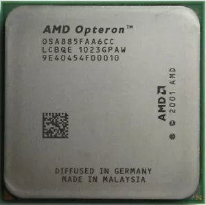 Processore AMD DualCore Opteron 885 (100% Uguale Opteron 285) 2,6GHz LCB9E CPU - Foto 1 di 2
