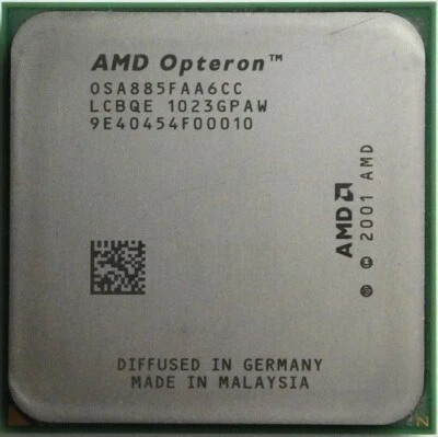 Processore AMD  DualCore Opteron 885 (100% Uguale Opteron 285) 2,6GHz LCB9E CPU - Immagine 1 di 2
