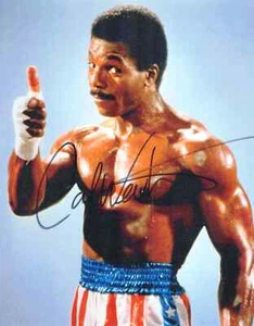 Carl Weathers signed Rocky IV Foto EB Autogramme COA Apollo Creed - Bild 1 von 1