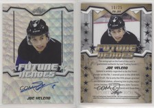 2017 Leaf Metal Sports Heroes Future Heroes Wave /25 Joe Veleno #FH-JV1 Auto