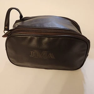 Pottery Barn Richmond Reise Kunstleder Kulturbeutel Tasche kostenloser Versand neu ohne Etikett "JMA" - Bild 1 von 21