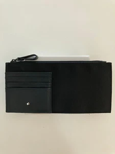 Montblanc - Travel Document Wallet - 113144 - Black - Nylon & Leather - Picture 1 of 10