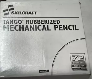 72 - SKILCRAFT Tango Rubberized Mechanical Pencil (0.5 mm) Push Action LOT - Picture 1 of 5
