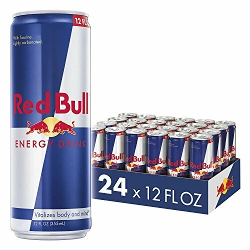 Red Bull Energy Drink 12 Oz. Cans 24 Pk. Stimulates The Metabolism