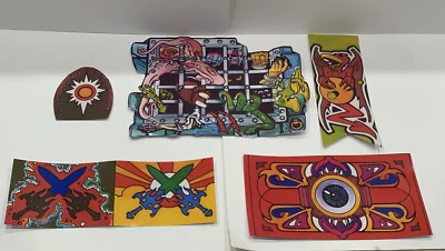 🔥 Masters Universe Замок Грейскулл Сменные Наклейки Ковер Баннер Подземелье - Изображение 1 из 4