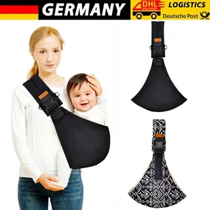 Babytragetuch Kindertragetuch Baby Bauchtrage Sling Tragetuch für Neugeborene DE - Bild 1 von 35