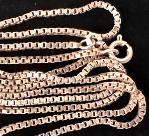 Vintage Necklace MARKED 925 STERLING SILVER Chain Jewelry lot y - Picture 1 of 5
