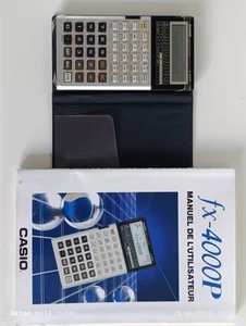 Neuve Calculatrice Casio fx-4000P programmable neuve + manuel d'utilisation - Afbeelding 1 van 7