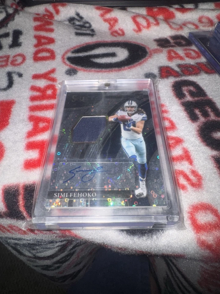 2021 Panini Select - Rookie Signature Memorabilia Simi Fehoko #RSM-SFE /25 - Image 1 of 2