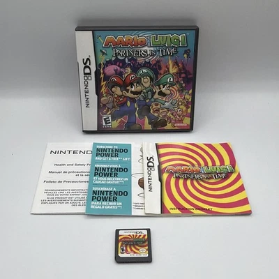 Mario & Luigi: Partners in Time (Nintendo DS) Lite w/Case, Manual & Inserts - Image 1 of 4
