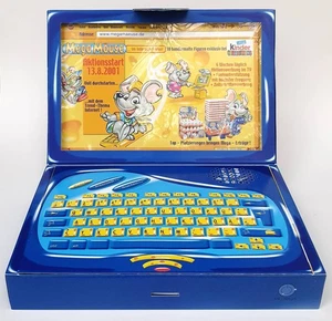 Ü-Ei Diorama Mega Mäuse im Internet-Fieber 2001 Notebook 10 Fig. orig. Umkarton - Bild 1 von 4