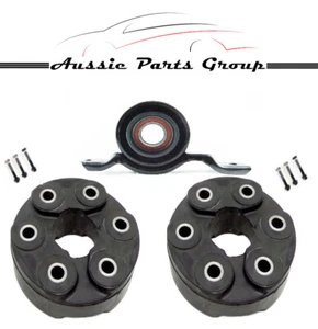 Centre Bearing n Pair of Driveshaft Coupling Kit Holden Commodore VX VY VZ VU V8 - Picture 1 of 8