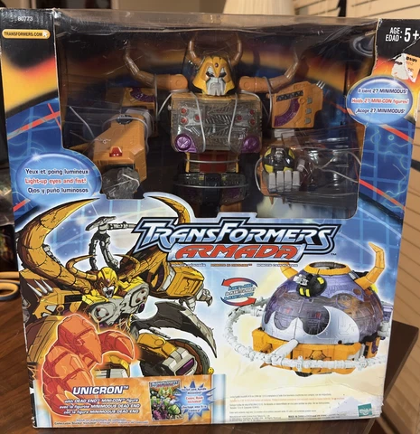 Hasbro Unicron W/ Dead End Mini Con Transformers Armada Action Figure - MISB Cover