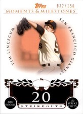 2008 Topps Moments and Milestones Baseball Card Pick Group 2
