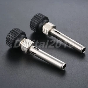 2Pcs Soldering Station Iron Handle Adapter Tip Barrel Fit For HAKKO M907 936 937 - Picture 1 of 10