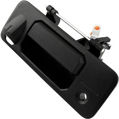 Maçaneta externa da porta traseira para Toyota Tundra Tacoma 2014-21 com buraco de fechadura de plástico - Imagem 1 de 4