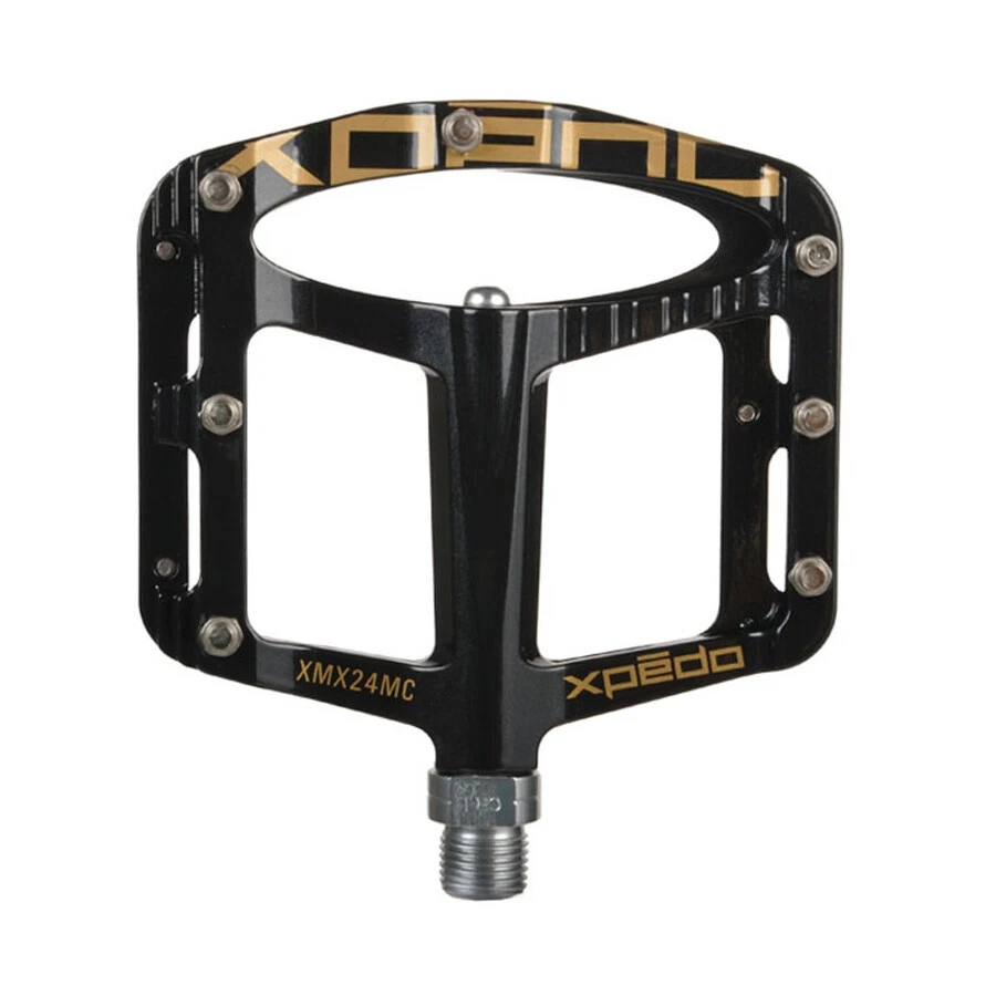Pair Pedals Spry Black 9/16 MTB Freeride Magnesium 2184020700 Xpedo Flat Bike Pe - Image 1 of 1
