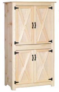 unfinished pine dressing table