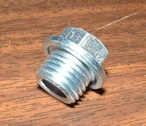 *NEW OEM CAM CHAIN SPRING TENSIONER PLUG BOLT, SEALING ATC70 CT70 OTHERS (R2270) - Picture 1 of 1
