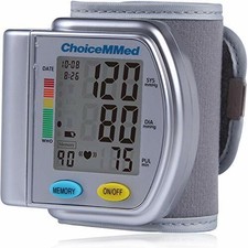 ChoiceMMed Wrist Blood Pressure Monitor Portable BP201 NEW! 