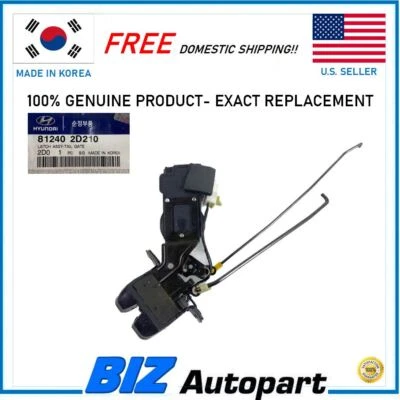 GENUINE ! TRUNK LOCK ACTUATOR FOR 2001-2006 HYUNDAI ELANTRA OE# 81240-2D210 Foto 1 de 4