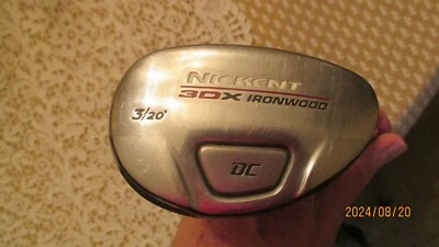 Used RH Mens NICKENT 3DX IRONWOOD HYBRID 1/14* Driving Iron Graph. Regular - Image 1 of 4