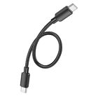 Short USB C Charger Cable 60W 480M Rapid Charging for Phone 15 Cellphone Tablets