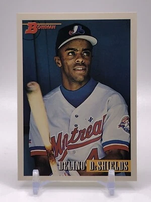 1993 Bowman Delino DeShields No. 424 - Image 1 of 2