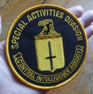 CIA Air Force Area 51 Covert OPS Patch Special Activities Division - Picture 1 of 6