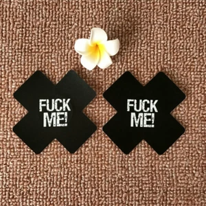 Women Sexy Thin Nipple Sticker Underwear Cross luminous Chest StickerB JwJ.JO - Picture 1 of 5