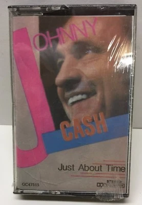 Brand New Sealed Johnny Cash "Just About time" Cassette Tape - Image 1 of 4