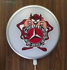 Mercedes Benz LED light... Taz (Tasmanian Tiger) Bar Sign... - Picture 1 of 6
