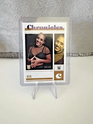 2023 Panini Chronicles WWE - Purple #77 Ava /49 (RC) - Image 1 of 2