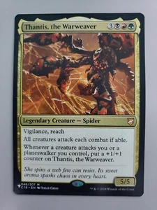 MTG Thantis, the Warweaver Mystery Booster 2 Commander 2018 46 Regular Rare - Picture 1 of 1