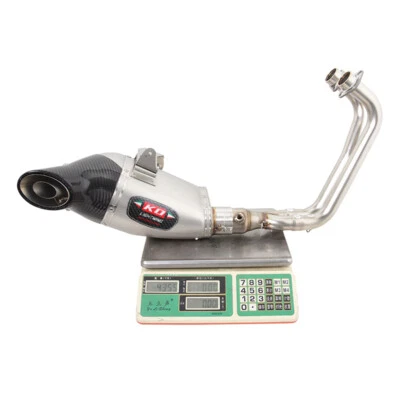 Silenciador sistema escape completo para motocicleta Yamaha YZF R3 R25 MT25 MT03 2014-2023 Foto 1 de 4