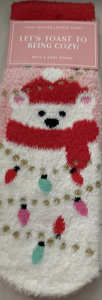 НОВЫЙ С ЯРЛЫКАМИ ЖЕНСКИЕ ВАННЫ И ТЕЛА РАБОТАЕТ ШИ НАСТОЯННЫЙ LOUNGE НОСКИ-ДАВАЙТЕ ТОСТ ЗА УЮТ - Изображение 1 из 1